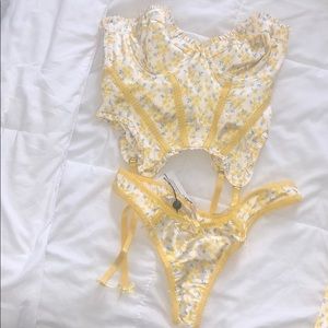 Brand new for love and lemons lingerie set!